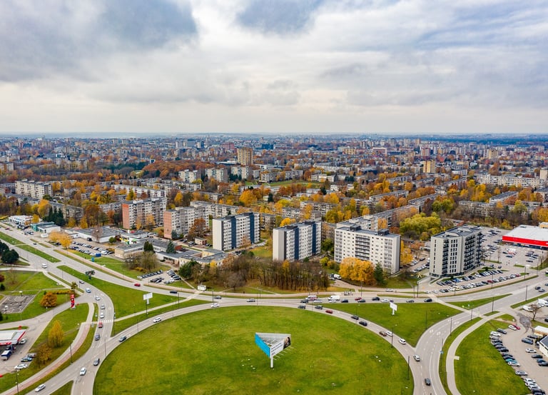 Dainava iš paukščio skrydžio