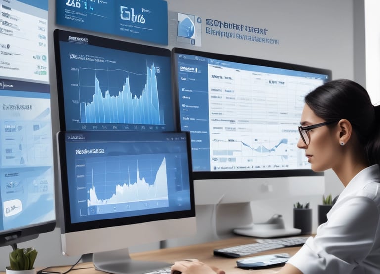A visual representation of a CRM platform showcasing analytics and customer interactions.