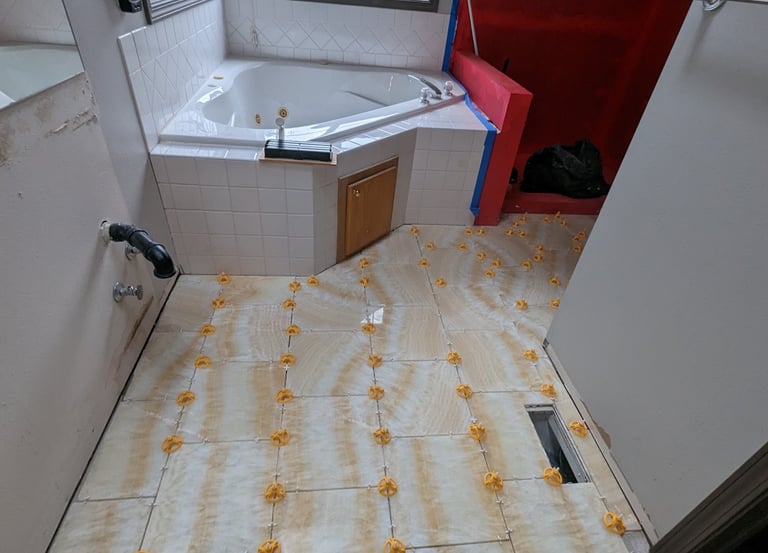 tile installation services