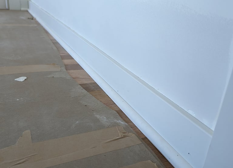 base board installing