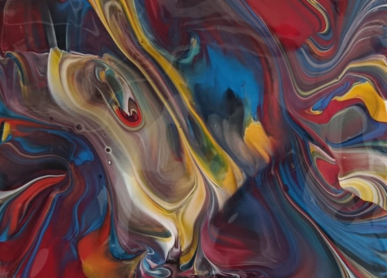 Cosmic currents by  LUCKY MAINGI