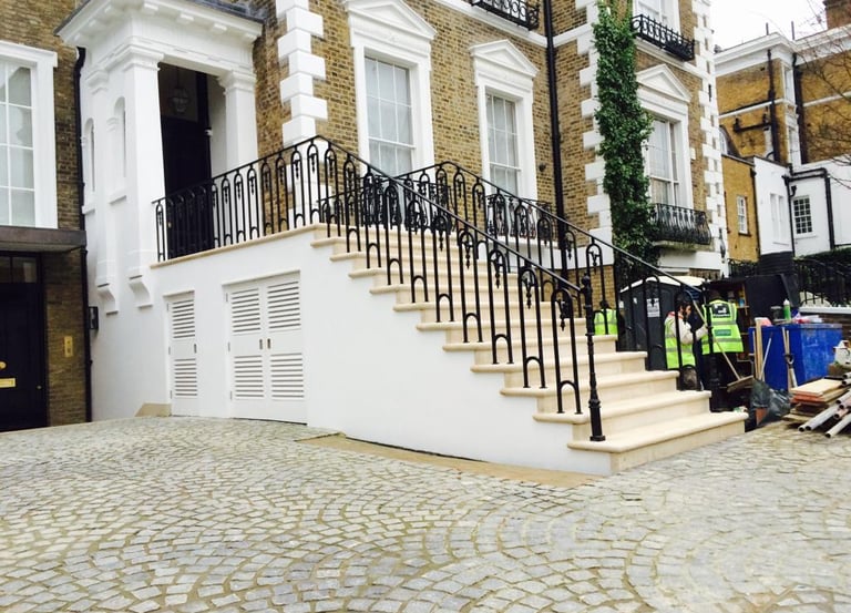 kensington metal stairs custom design