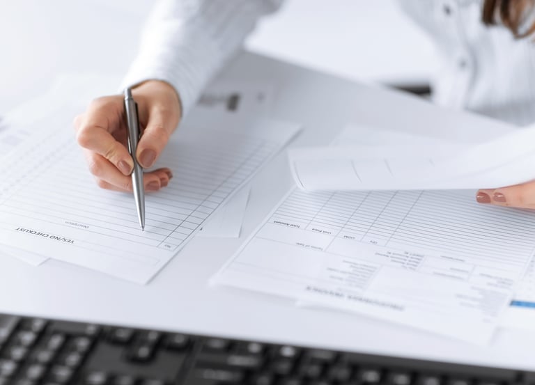 Organzing transactions and cleaning up bookkeeping
