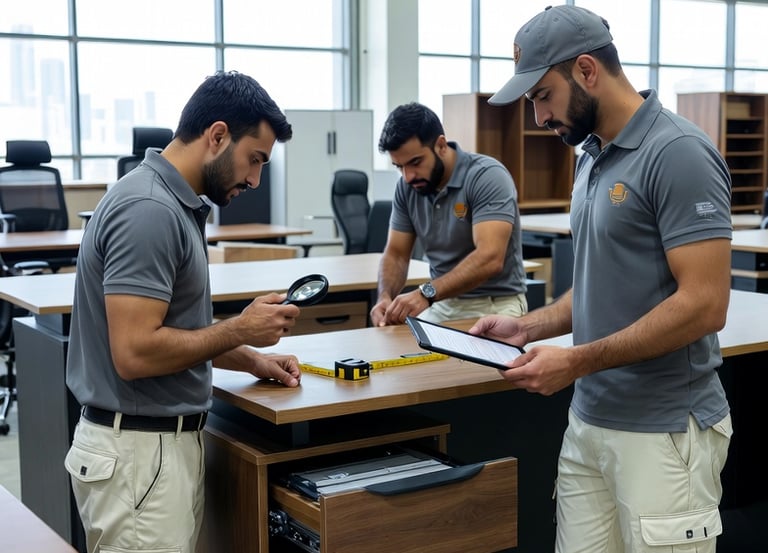 Royal Real Touch Dubai: Rigorous quality checks on premium office furniture before fast UAE delivery