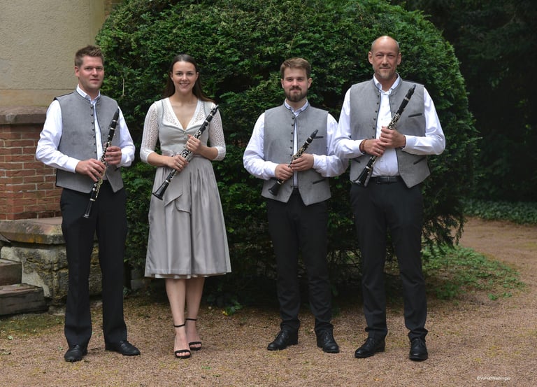 Klarinettenregister von Marc Winterhalder und seine Musikanten