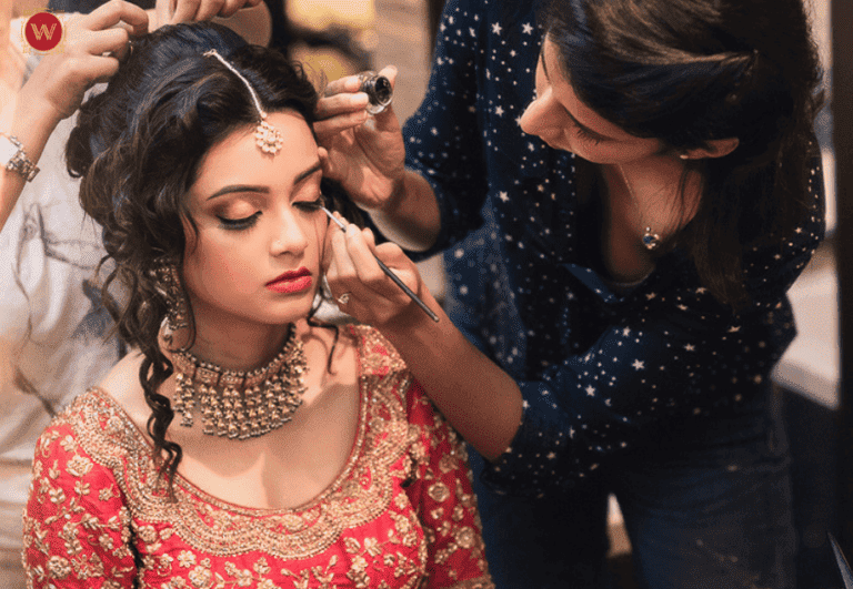 Engagement Makeup done best makeup artist