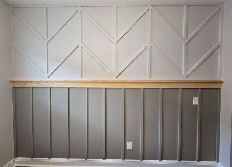 office accent wall design