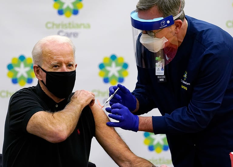 Joe Biden Vaccine, Project give a shit, project gas