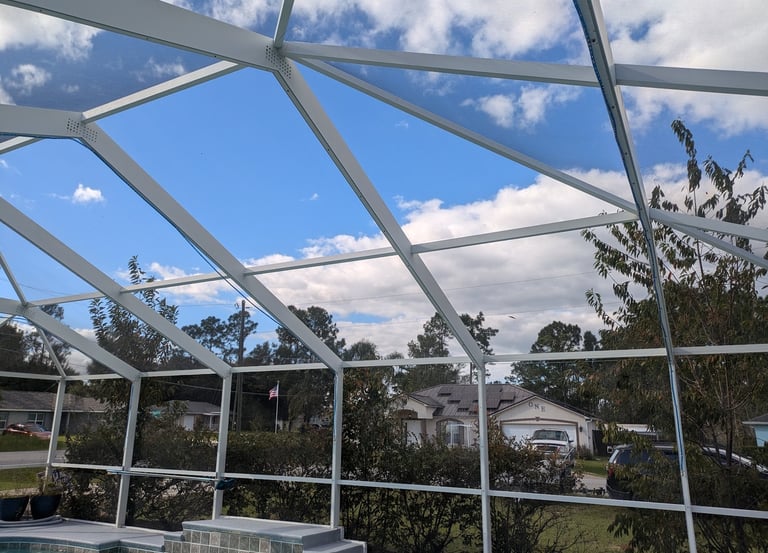 pool screen enclosure cleaning ocala