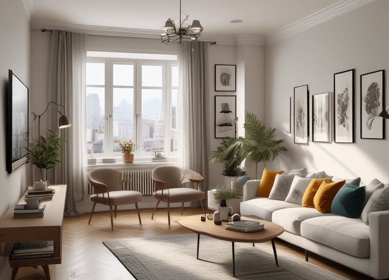 A professional investor analyzing real estate data on a laptop in a modern office.