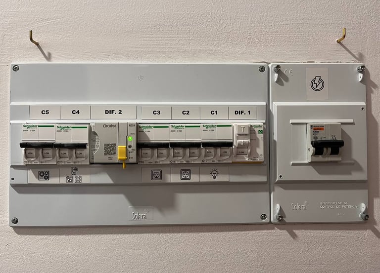 Cuadro eléctrico reformado en burgos