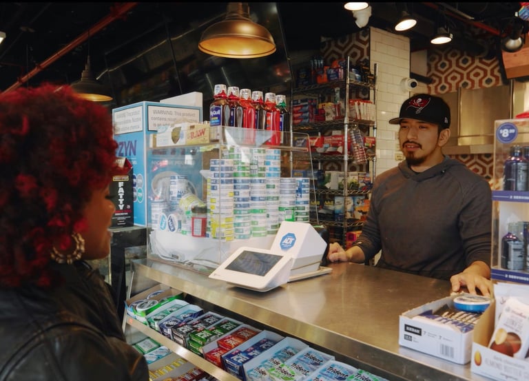 Melissa Rose Cooper visits a well known bodega in Greenpoint Brooklyn, NY.