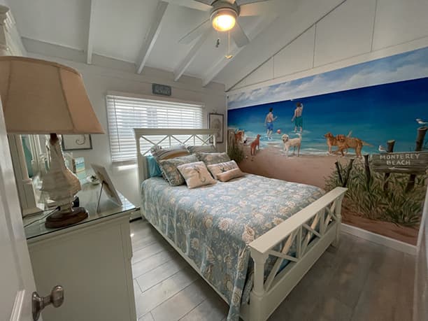bespoke mural by marcine in lavalette nj