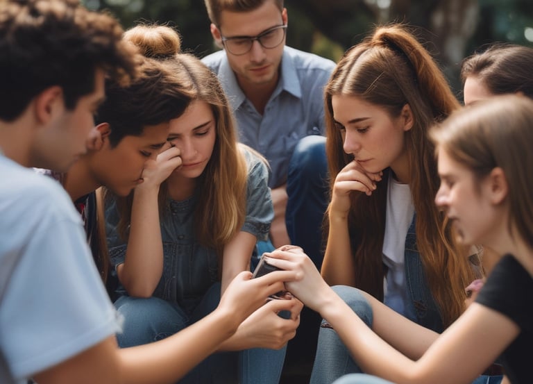 A warm and inviting image representing grief support for Generation X.