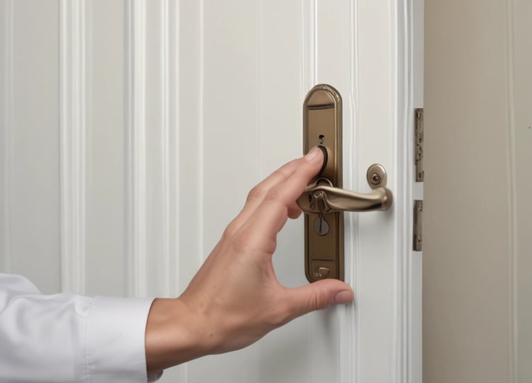 a person holding a gun