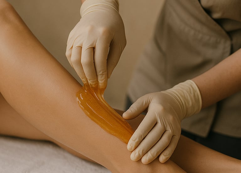 depilacion caramelo, depilacion cera