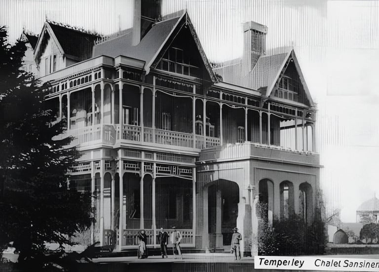 Chalet Sansinena en Temperley, hogar de Pastor Servando Obligado