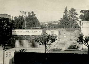 Construcción del Cine Grans Splendid, Temperley