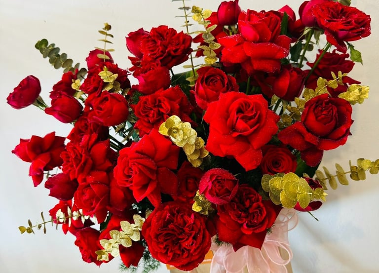 giỏ hoa Thảo Nhi Flower tại thuận an và thủ dầu một