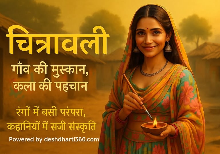 चित्रों की श्रृंखला", "कलात्मक जीवन की झलकियों का संग्रह" यानि हर तस्वीर एक कहानी, एक प्रेरणा, एक भावना। DeshDharti360