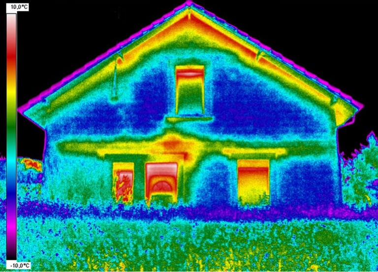 Inspection thermographique de maison
