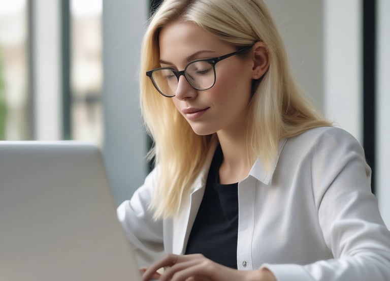 digital marketing artwork on brown wooden surface