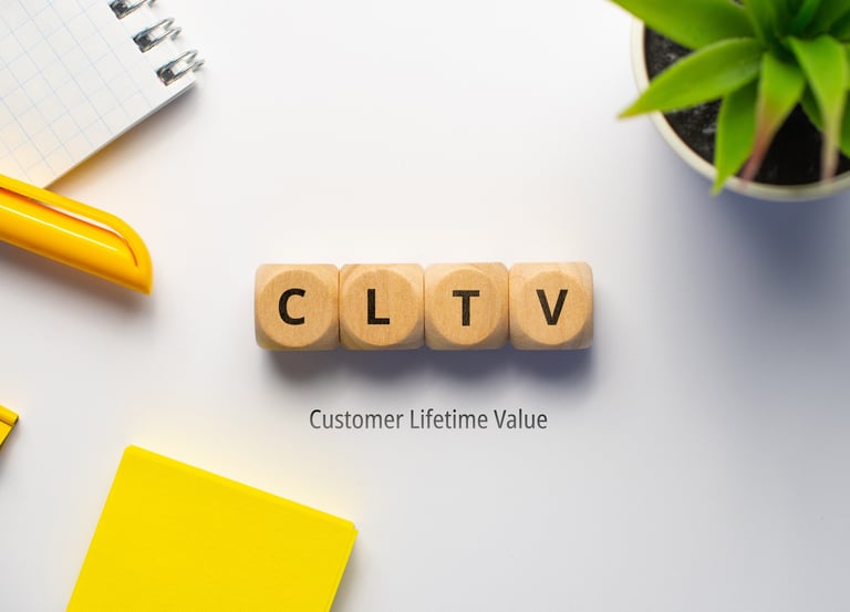 Concept Customer Lifetime Value acronym CLTV