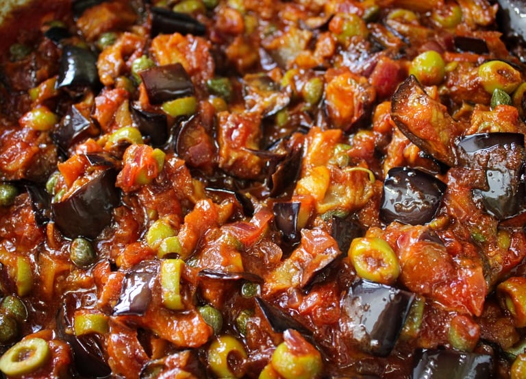 Caponata di terra a Torino