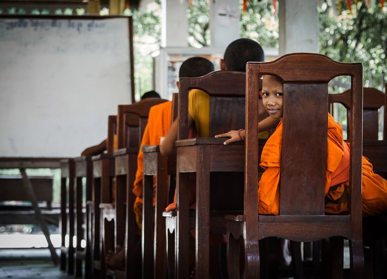 Angkor Wat pagoda. Cambodia