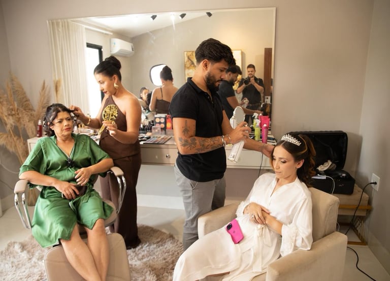 Dia de noiva em Uberlândia