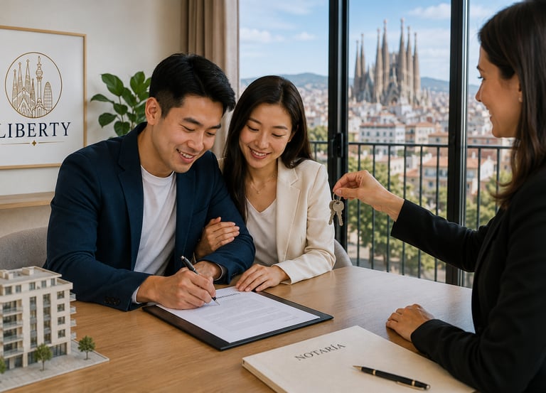 Inmobiliaria china en Barcelona