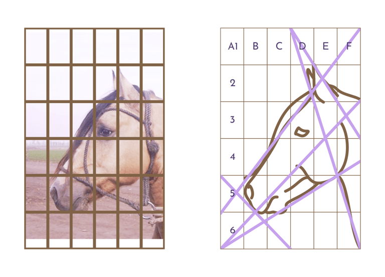 Exemplo de estudo que será realizado durante a Lavoura Ilustrada, por Jaum