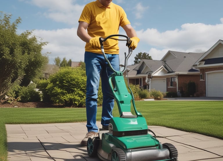 A warm, inviting workspace with creative tools and natural light streaming through a window.