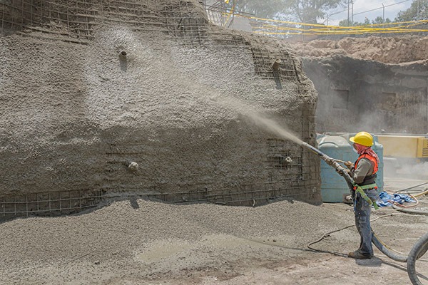 Leading shotcreting contractors in Bangalore, delivering quality services with experienced professio