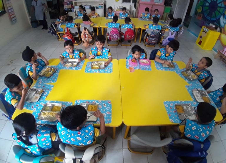 Mid-day Meal Salwan Public School.