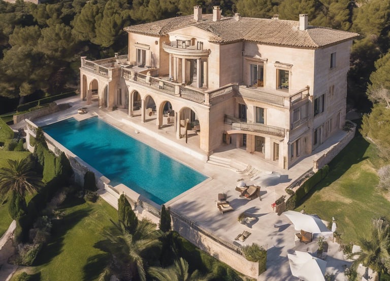 Mansion www.realstatedronetours.com 