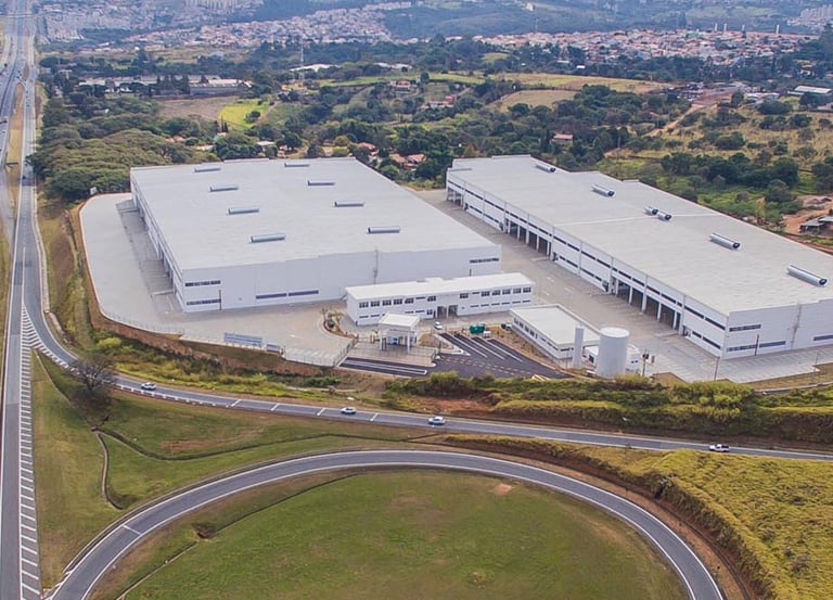 galpão com macrofibra para concreto