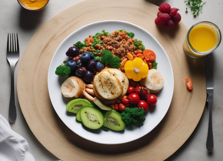 A serene mom meditating at sunrise in a cozy home setting.