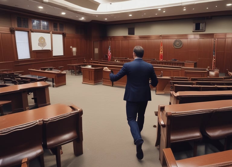 A compassionate attorney consulting with a client in a sunny Hawaiian office.