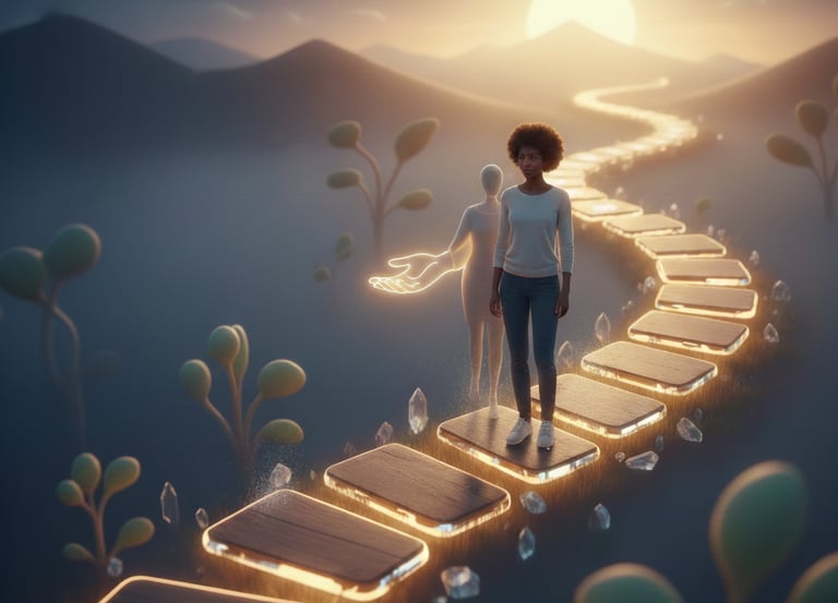 Trust Healing Journal for emotional recovery