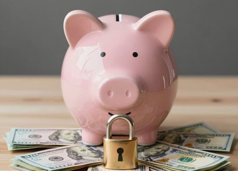 Vibrant colorful cards with clear icons representing different benefits.