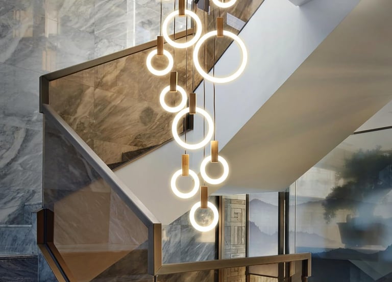 most fixtures installed for $195 each, ceiling fans for $250