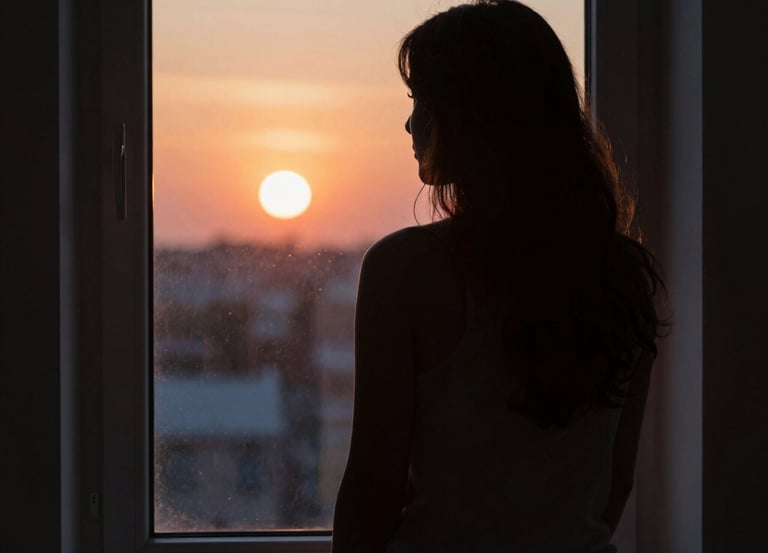 A calm, inviting therapy room with soft lighting and comfortable chairs.