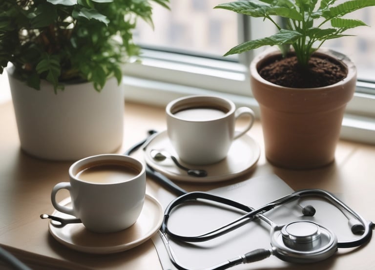 person in blue and white checkered button up shirt holding black smartphone