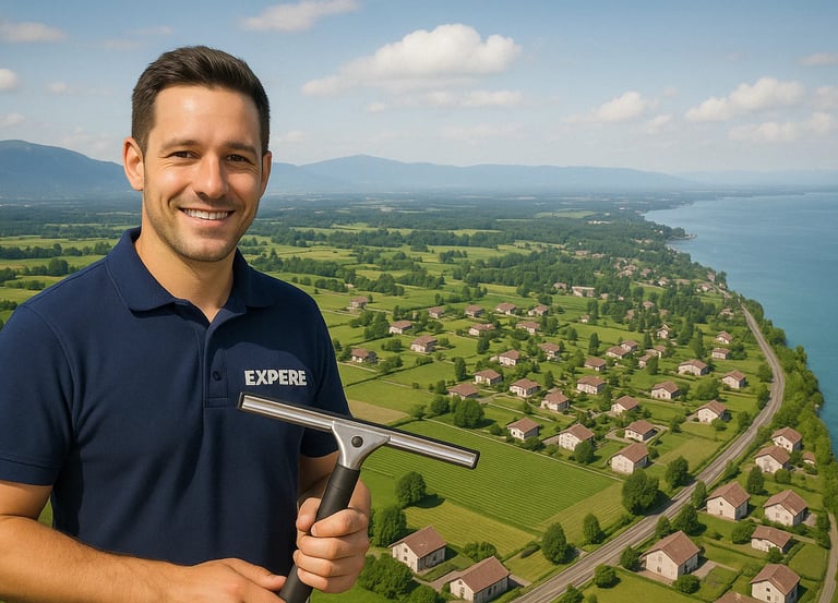 Nettoyage vitres et panneaux solaires Pays de Gex