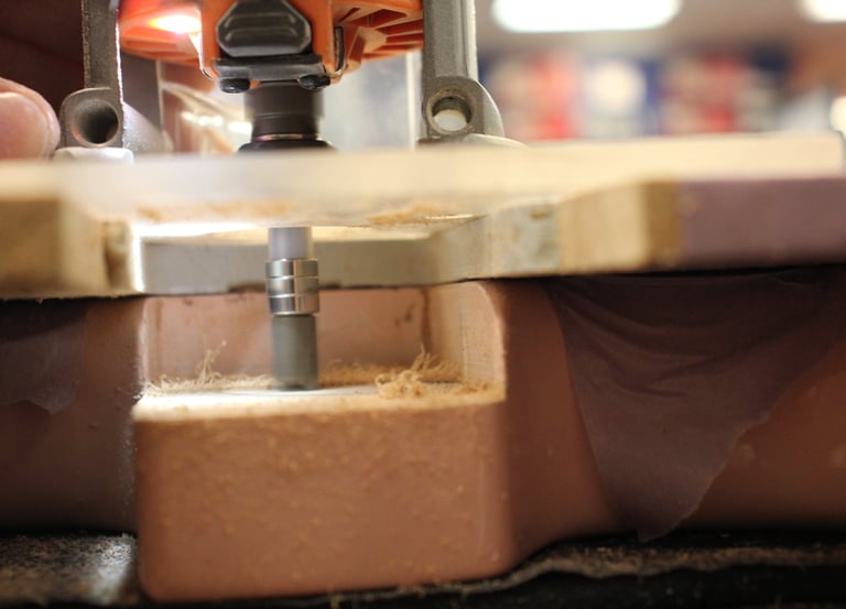 Routing the Neck Pocket