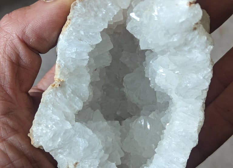 géode de quartz