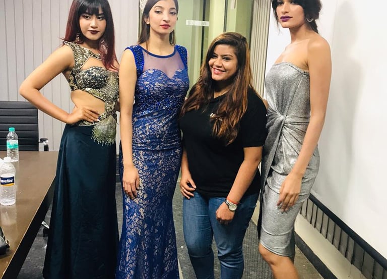 Students work at the dresser institute of fashion patternmaking