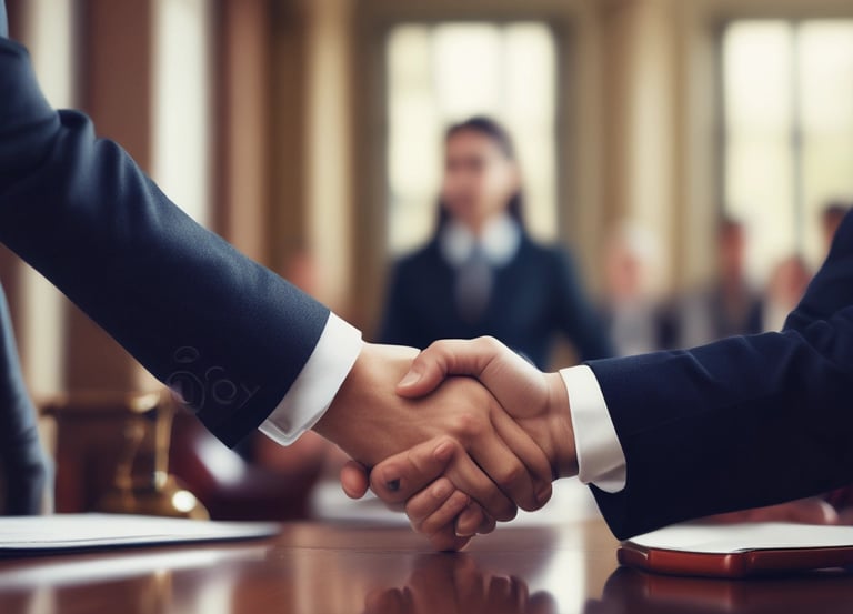 A monochromatic indoor scene featuring a consultation area with a modern design. Two people are seated at a long wooden table, working on laptops, while another person stands nearby. Bookshelves are visible beneath the table, and a sign reads 'Consultation Specialisee'. Overhead lighting and glass partitions add to the contemporary architectural style.