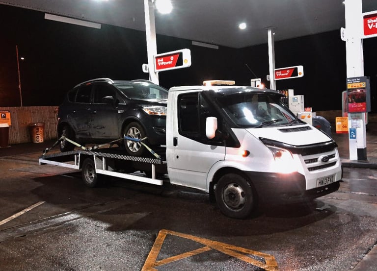 Car Recovery In Petrol Station
